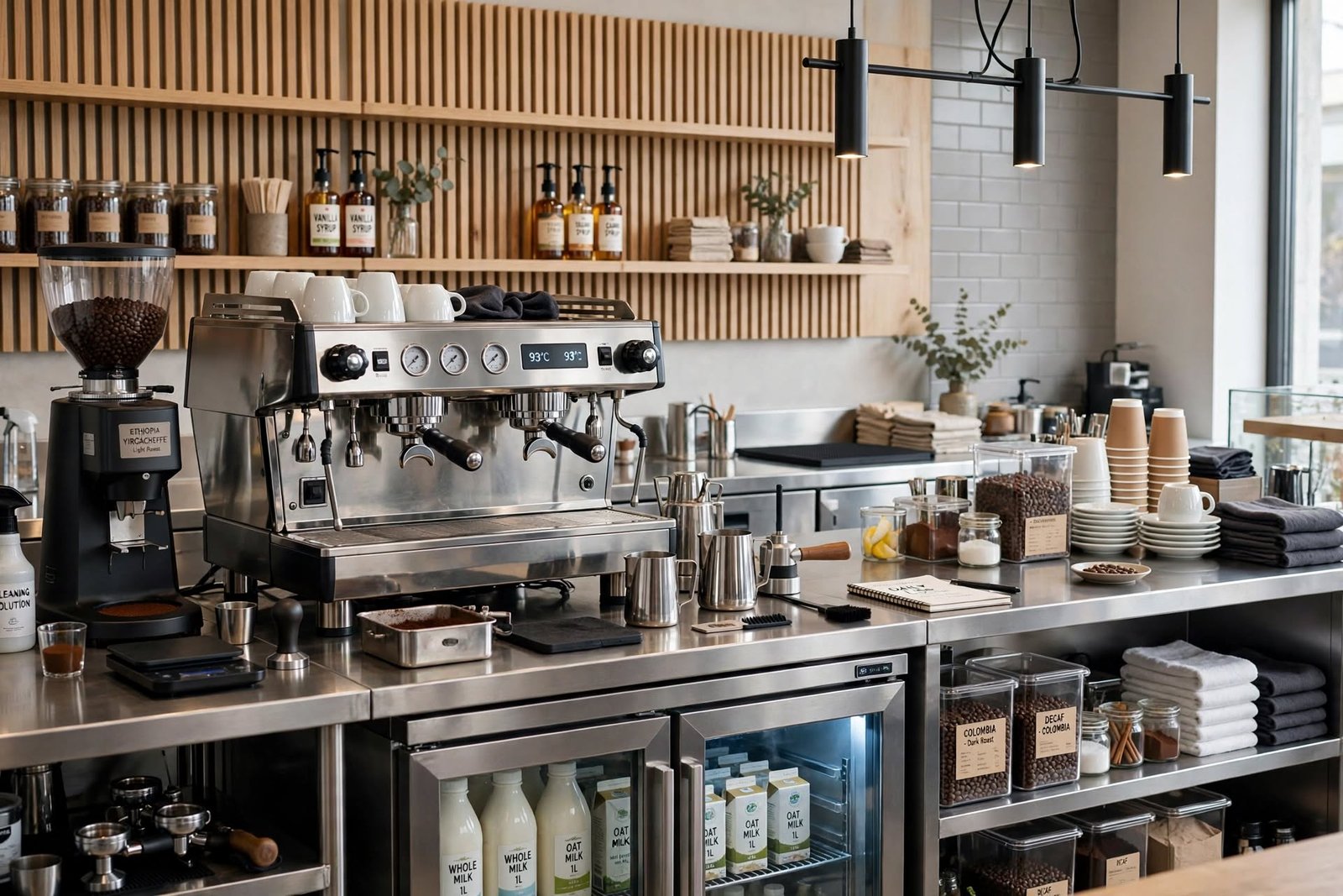 kitchen equipment stainless cafe suplier