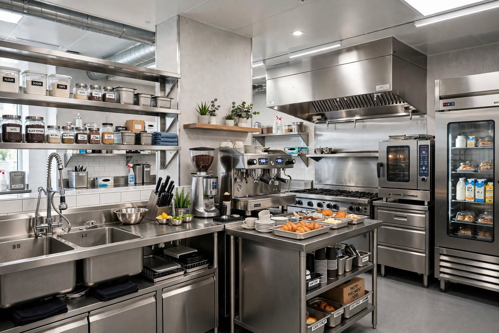 kitchen equipment untuk cafe