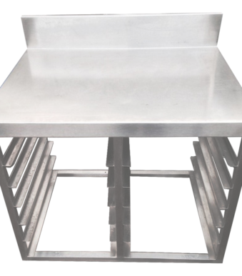 kitchen table stainless with slot