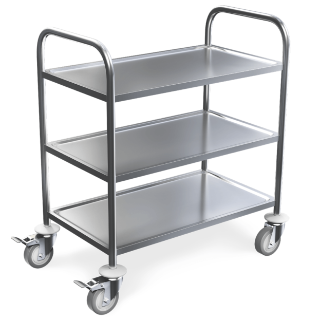 jual troli stainless yang digunakan di foodcourt