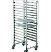 bakery trolley stainless custom ukuran dan rak