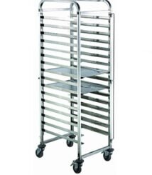 bakery trolley stainless custom ukuran dan rak