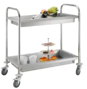 jual troli stainless 2 susun