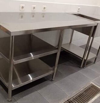 jual meja stainless steel custom ss304