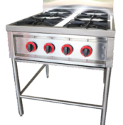 jual gas stove 4 burner untuk cafe dan restoran