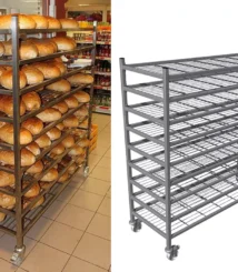 jual troli stainless food grade untuk rot