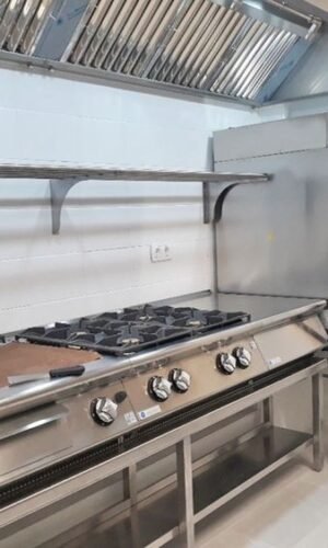 Industrial Hexhaust Hood Commercial Kitchen,