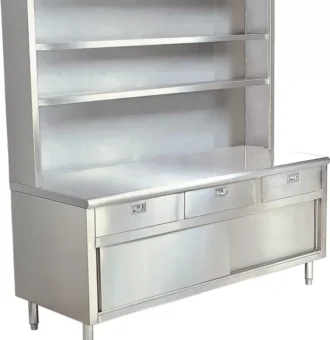 jual lemari meja stainless steel untuk pelayan