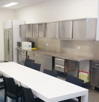 jual wall cabinet sliding door untuk catering