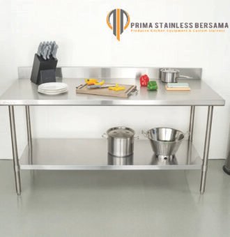 worktable stainless steel catering