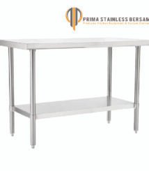 work table stainless untuk dapur rumah