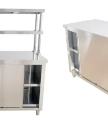 jual cabinet table stainless steel untuk cafe dan restoran