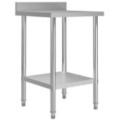meja stainless untuk kitchen resto ukuran kecil