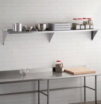 rak dinding stainless untuk dapur rumah sakit