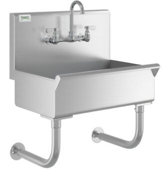 sink stainless tempel dinding untuk rumah sakit