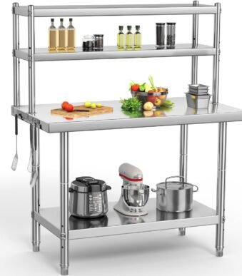 meja stainless yang bagus untuk dapur resto