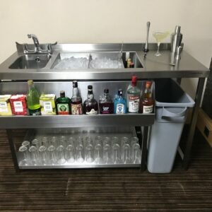 supplier equipment bar dengan tempat es dan sink