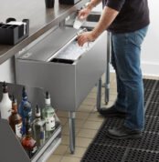 supplier ice bin custom stainless