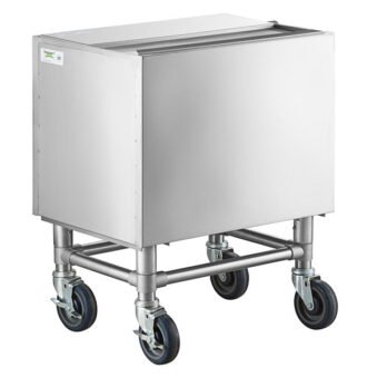 tempat menyimpan es batu material stainless steel