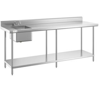 single sink with table