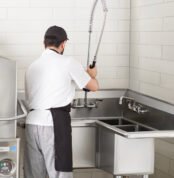 sink corner stainless