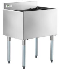 underbar ice bin stainless