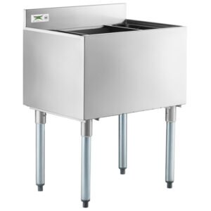 underbar ice bin stainless