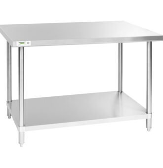 meja stainless seperti di mie gacoan