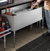 ice bin stainless seperti di kopi kenangan