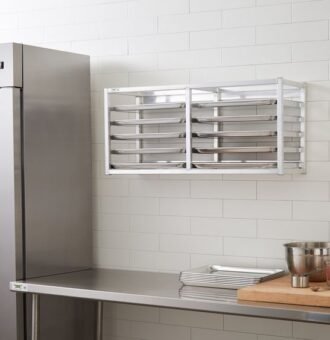 wall pan rack stainless custom