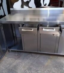 Cabinet With Drawers Stainless Steel