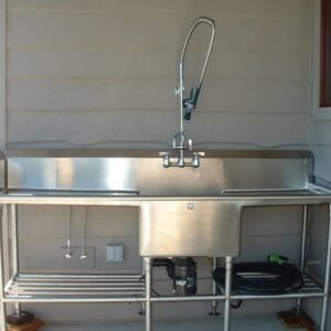 Stainless Fish Cleaning Table Sink