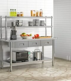 Meja stainless / Work Table / Table preparation stainless