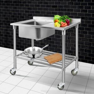 Pusat Meja Sink atau Cuci piring Bahan Stainless Steel