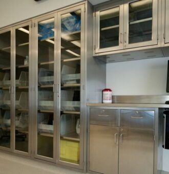 Lemari Medis Stainless Steel Kustom