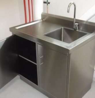 sink stainless tertutup roti o