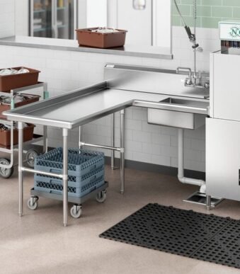 Entry Table With Sink For Hood Type Dishwasher