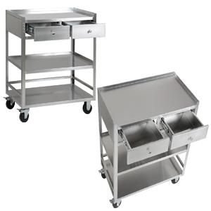 Trolley Stainless Steeltrolley 3 Rak Troli 2 Lacitroli Stainess