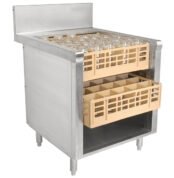 Underbar Glass Rack Storage Cabinet