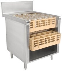 Underbar Glass Rack Storage Cabinet