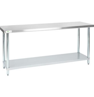 jual meja stainless 2 susun