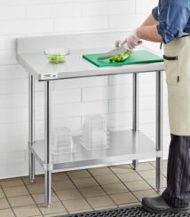 meja stainless kecil untuk dapur catering