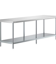 meja prep table ukuran besar