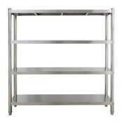 lemari penyimpanan barang bahan stainless