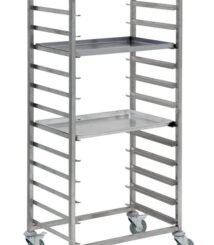 tainless Steel Gastronom GN Pan Trolley / Troli Food Pan Rangka Stainless