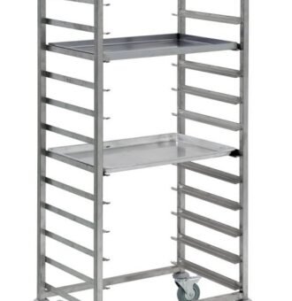 tainless Steel Gastronom GN Pan Trolley / Troli Food Pan Rangka Stainless