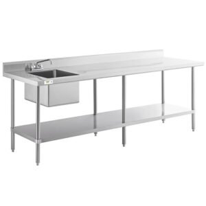 Kitchen Sink Stainless Steel Table