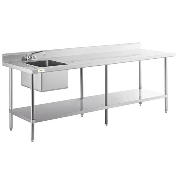 Kitchen Sink Stainless Steel Table