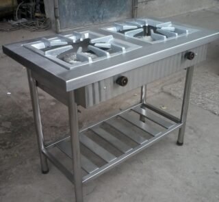 Kompor Gas 2 Tungku Custom