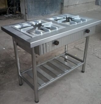 Kompor Gas 2 Tungku Custom